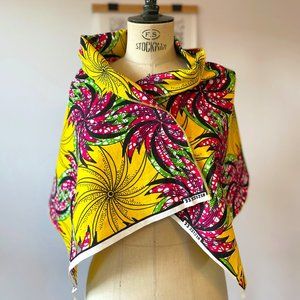 African Wax Print Fabric "Sunray" - NWOT